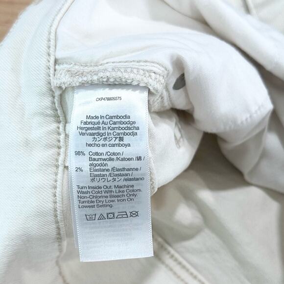 Madewell The '90s Straight Jean Vintage Canvas size 32 Denim Preppy - Picture 9 of 10